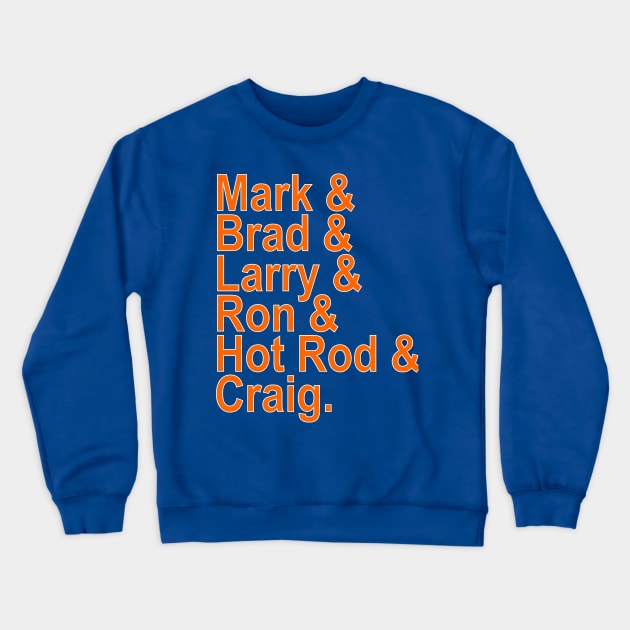 The Cleveland Cavaliers of the late 80s early 90s Crewneck Sweatshirt by Retro Sports